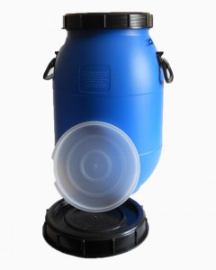Бидон 40 литров  синий с уплотнителем